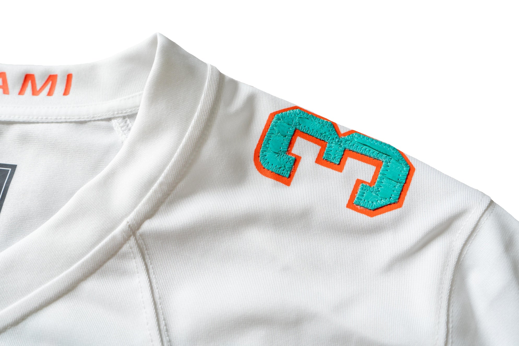 Custom Nike Odell Beckham Jr. Miami Dolphins Python Jersey (Home)
