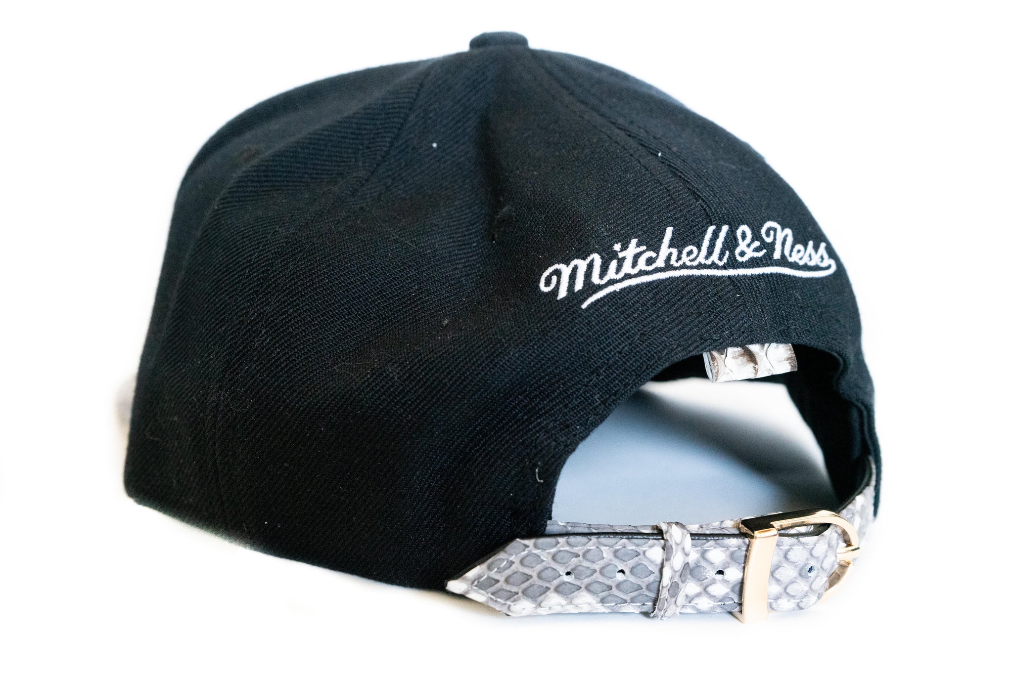 Custom Mitchell & Ness San Antonio Spurs Retro Logo Strapback