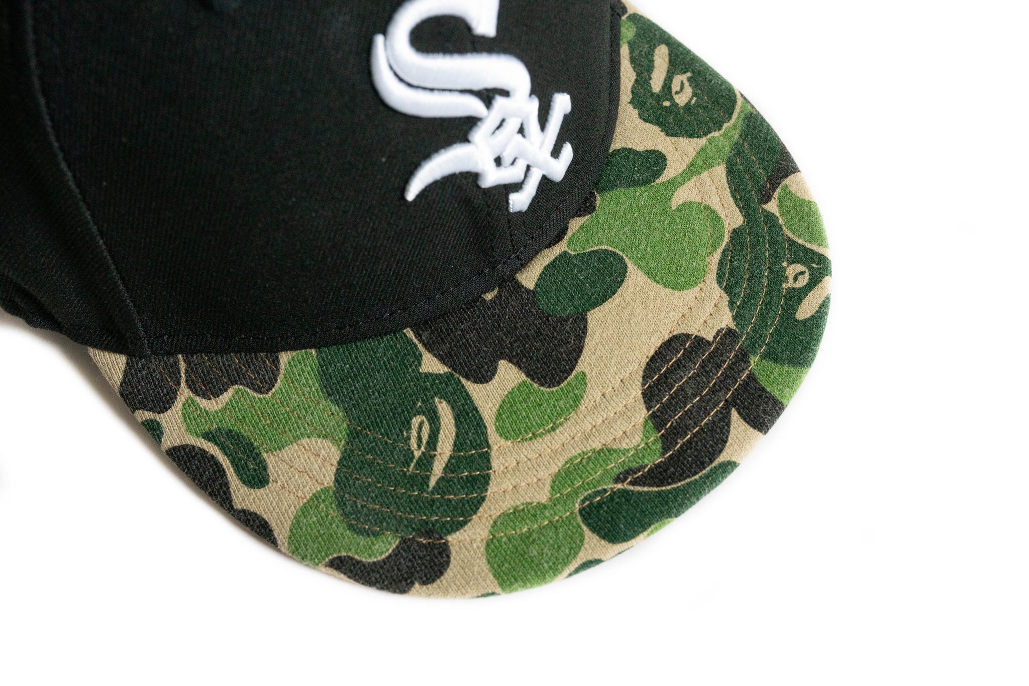 Custom BAPE x Chicago White Sox Fitted