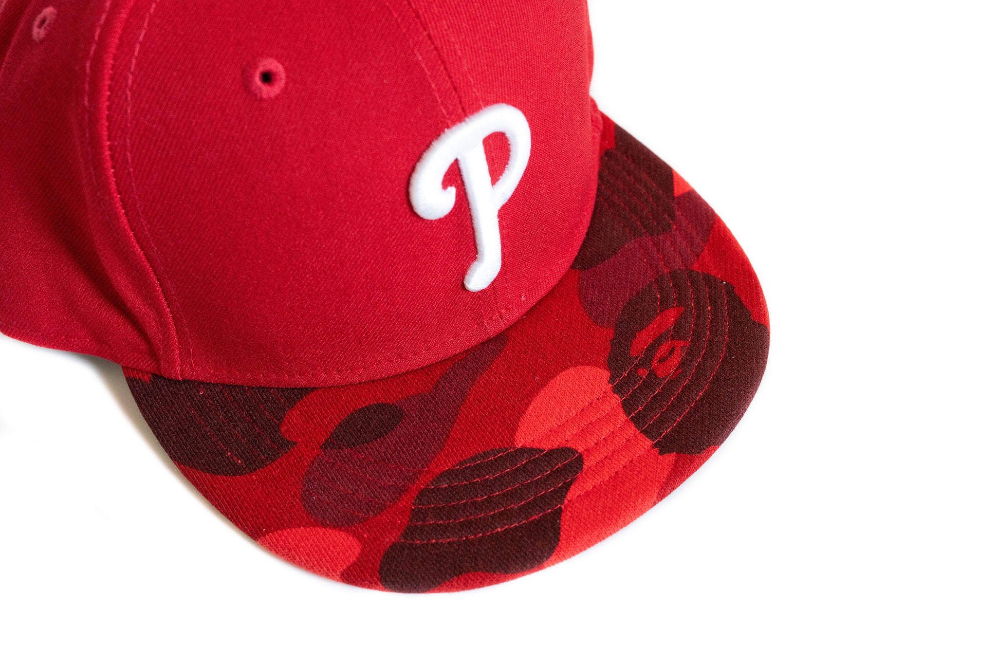 Custom BAPE x Philadelphia Phillies Fitted