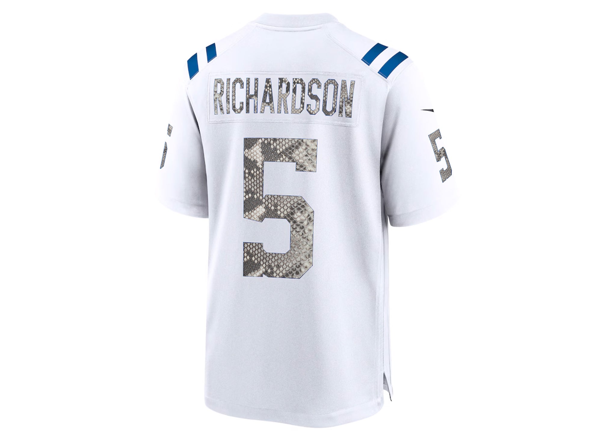 Custom Nike Anthony Richardson Indianapolis Colts Python Jersey
