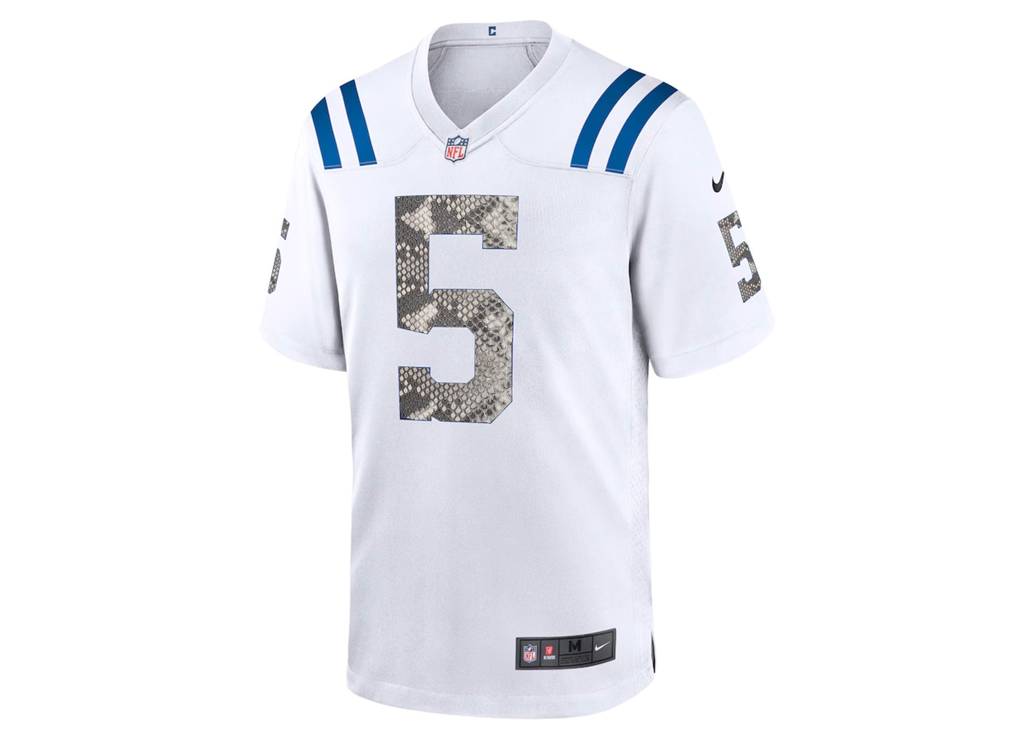 Custom Nike Anthony Richardson Indianapolis Colts Python Jersey