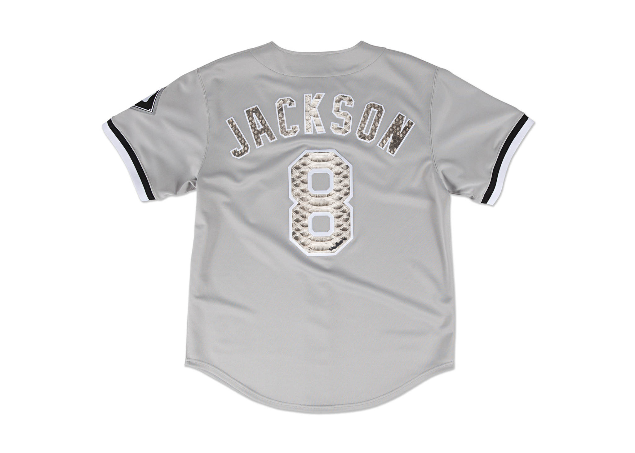 Custom Mitchell & Ness Bo Jackson 1993 Chicago White Sox Python Jersey