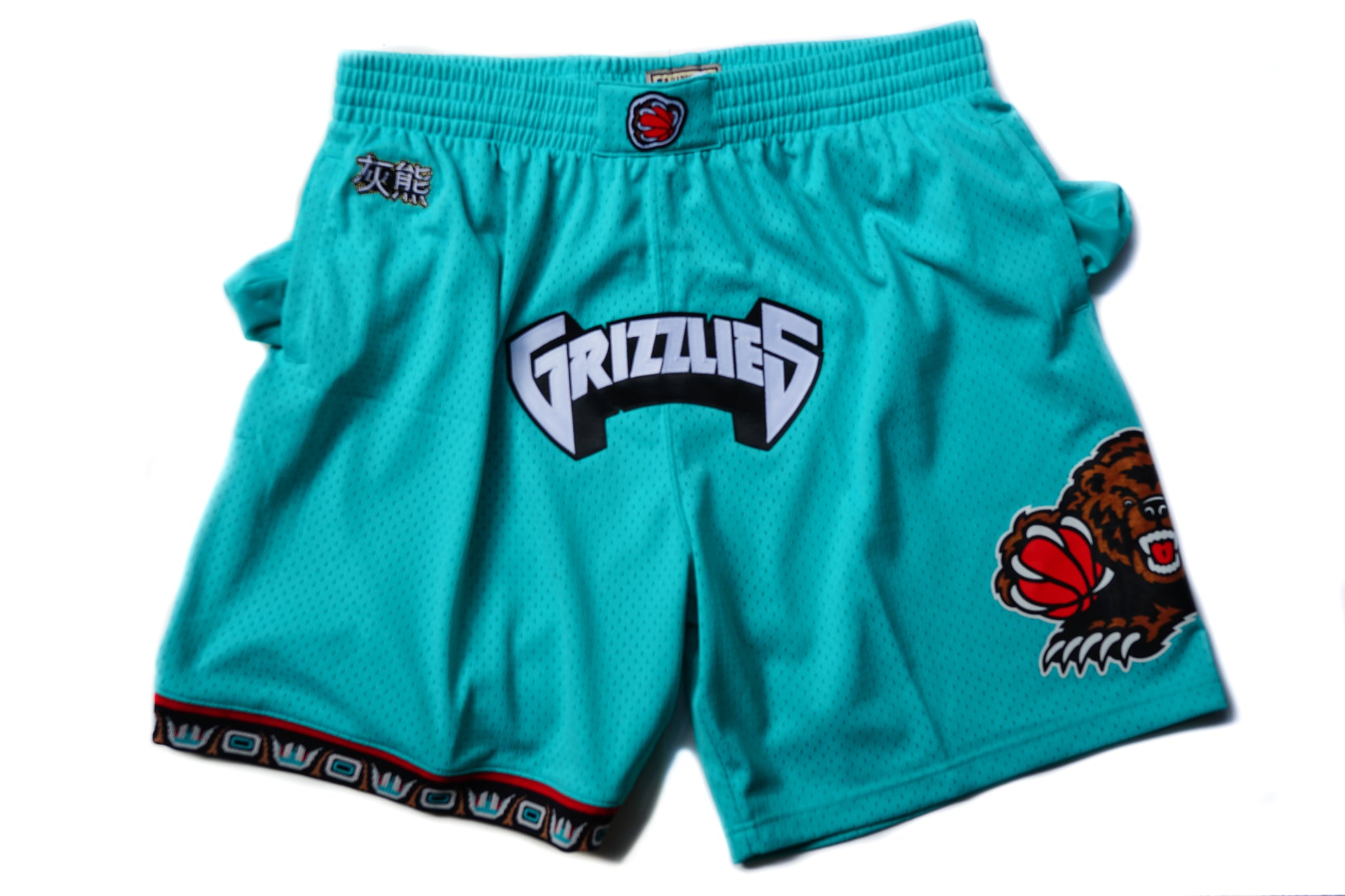 Custom Mitchell & Ness Vancouver Grizzlies Swingman Shorts