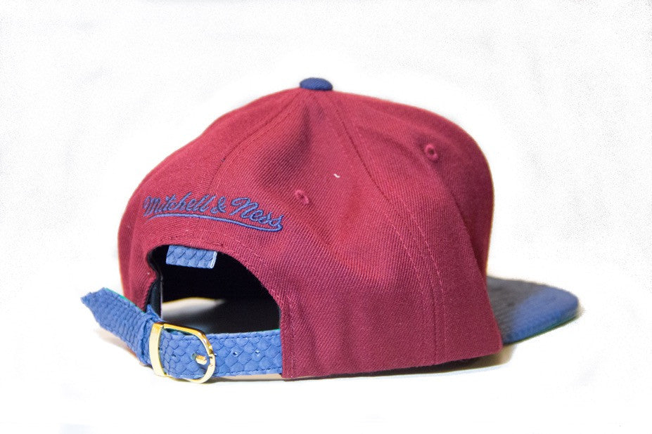 Custom Mitchell & Ness Cleveland Cavaliers XL Logo Strapback