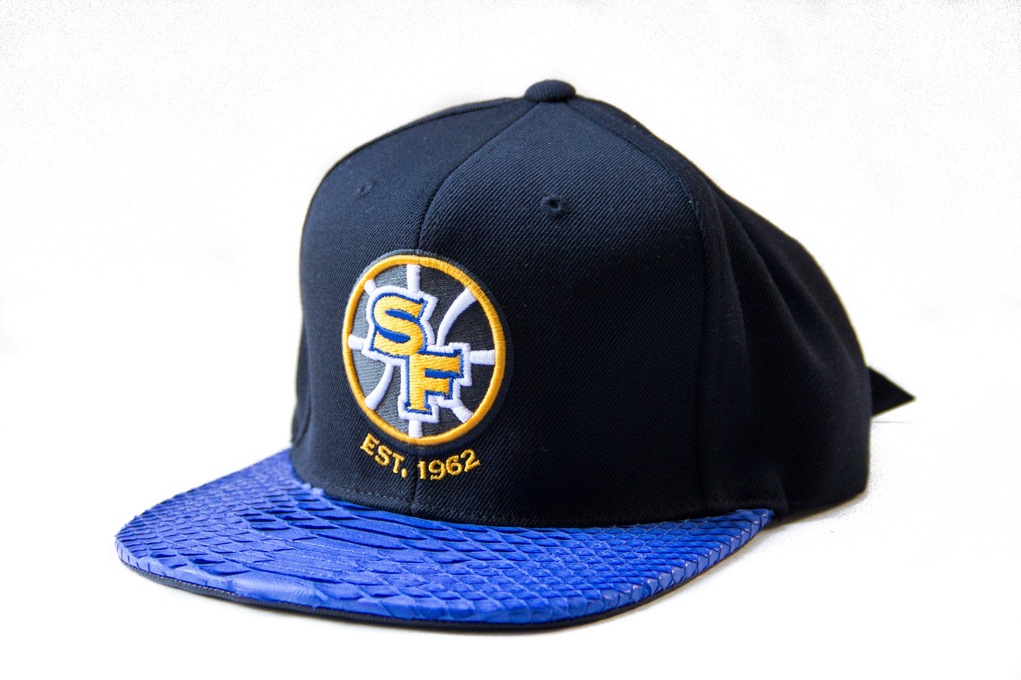 Custom Mitchell & Ness San Francisco Warriors XL Logo Strapback