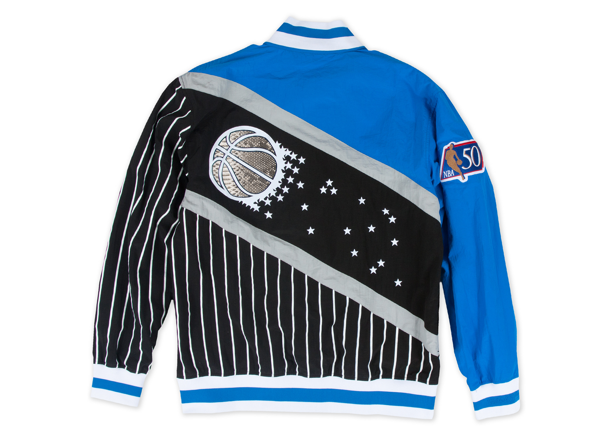Custom Mitchell & Ness Orlando Magic "Nothing But Net" Python Warm Up Jacket