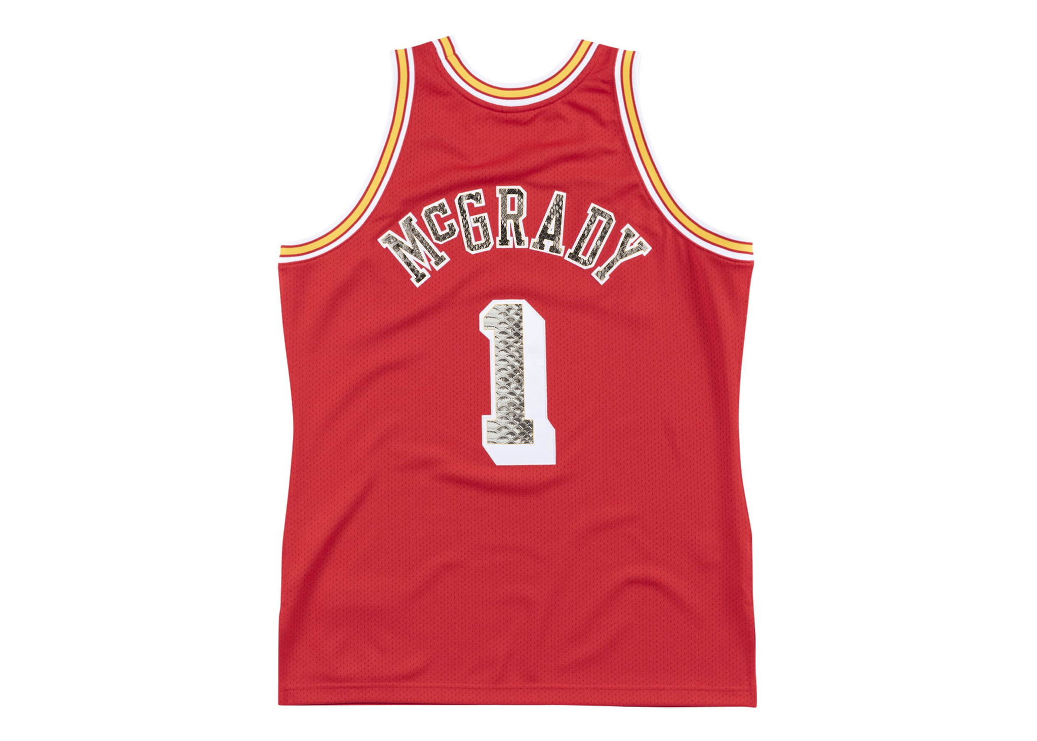 Custom Mitchell & Ness Tracy McGrady 2004-2005 Houston Rockets Python Jersey