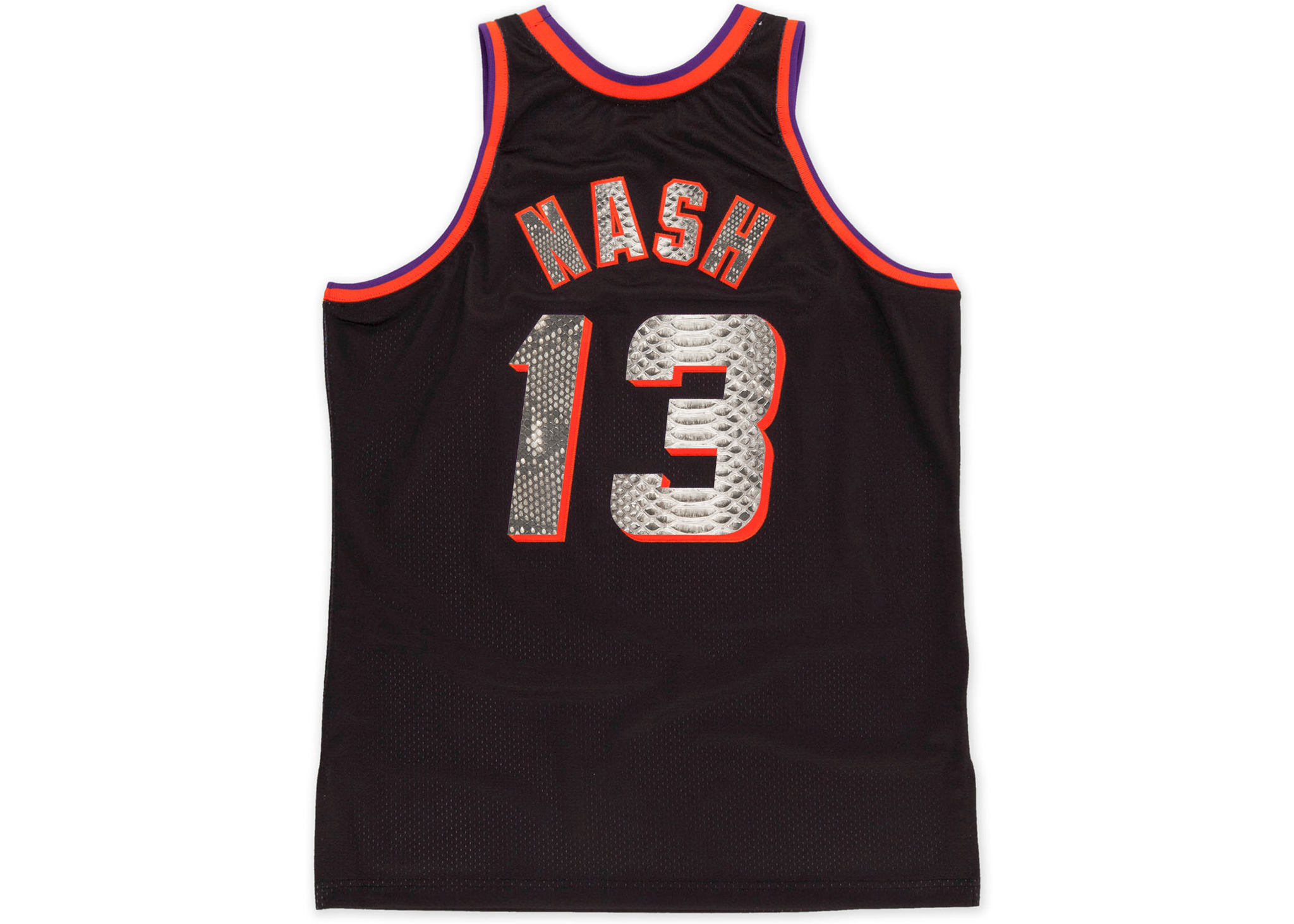 Custom Mitchell & Ness Steve Nash 1996-1997 Phoenix Suns Python Jersey