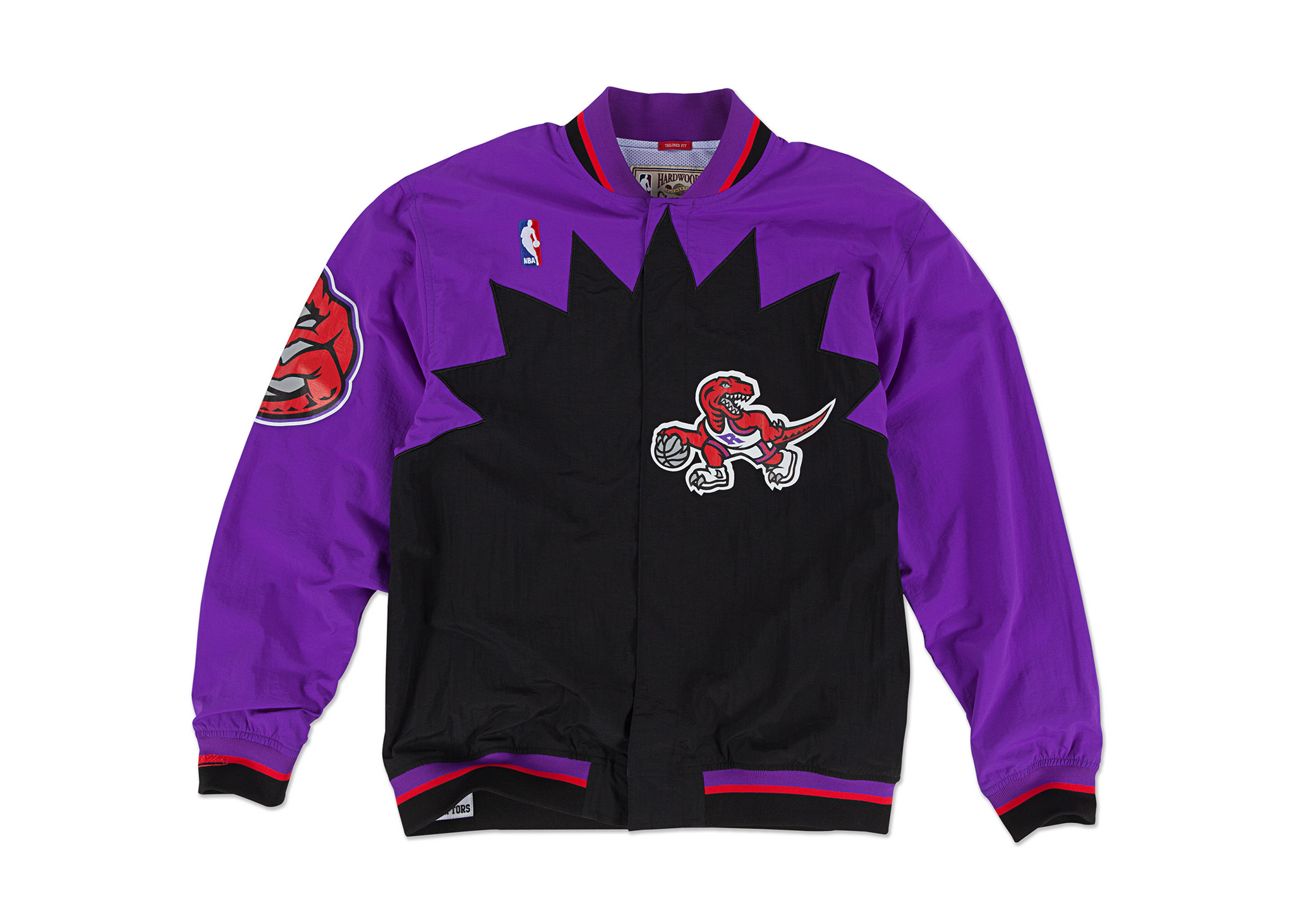 Custom Mitchell & Ness Toronto Raptors "Nothing But Net" Python Warm Up Jacket
