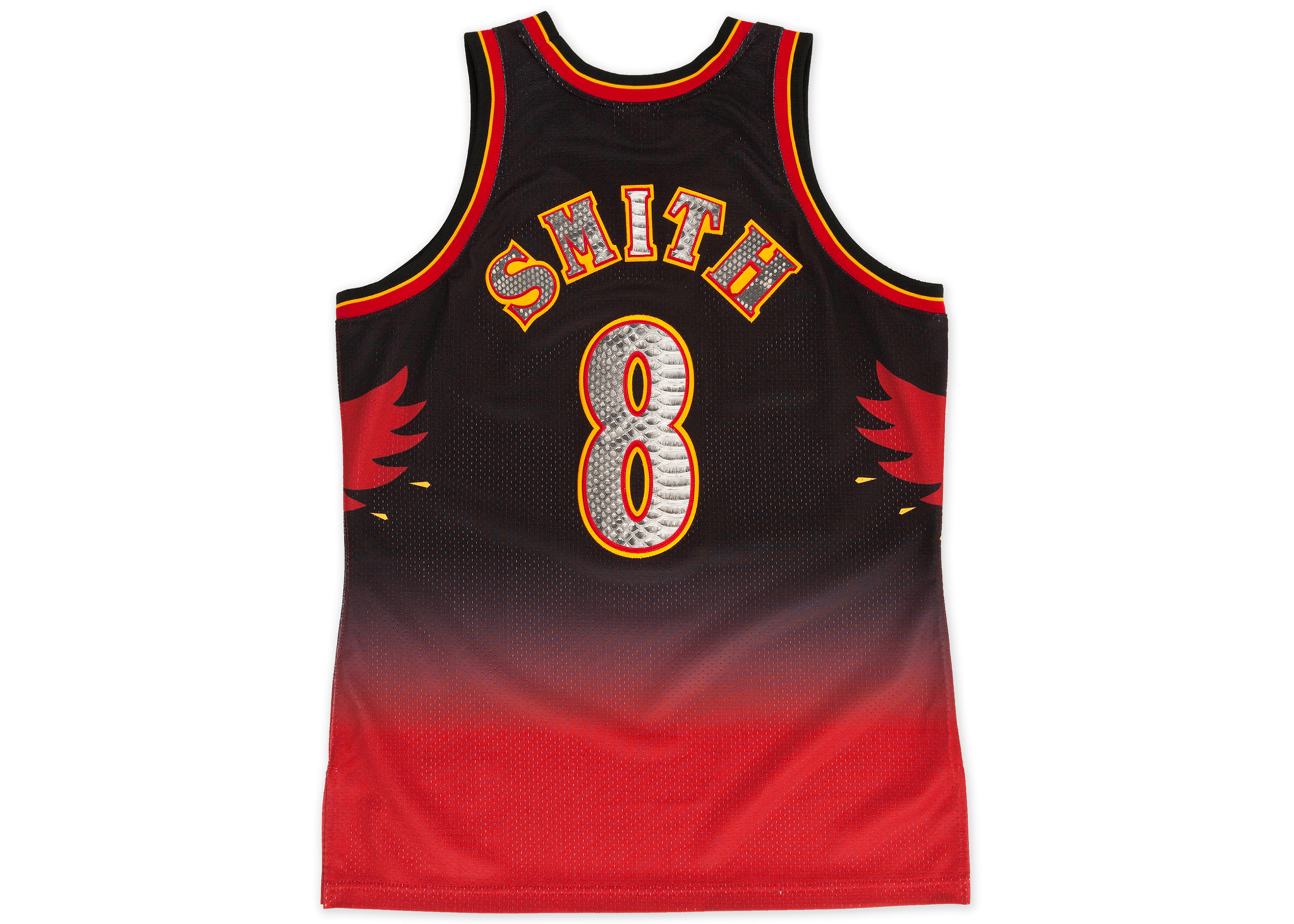 Custom Mitchell & Ness Steve Smith 1996-1997 Atlanta Hawks Python Jersey