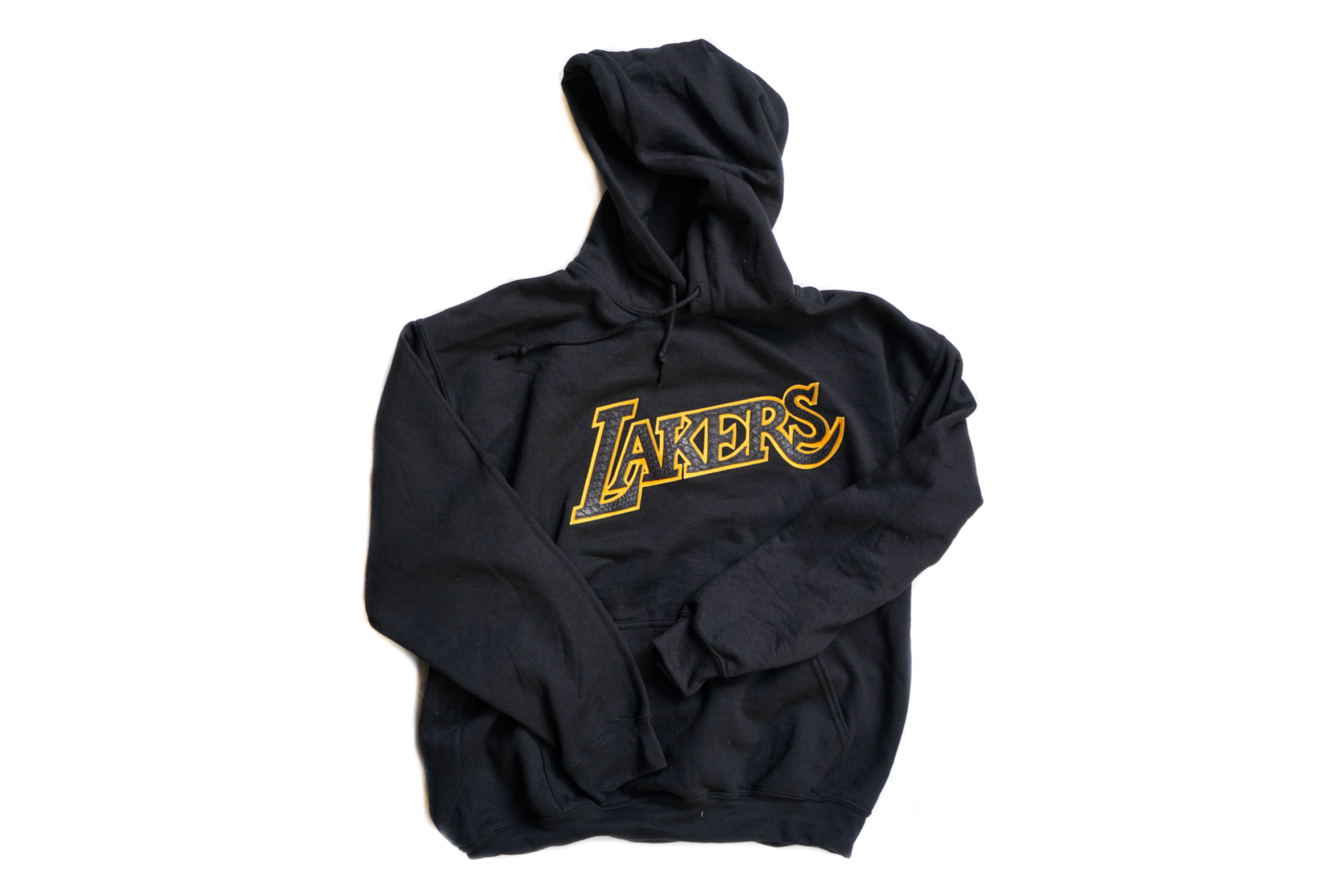 Custom Kobe Bryant Los Angeles Lakers "Black Mamba" Python Hoodie