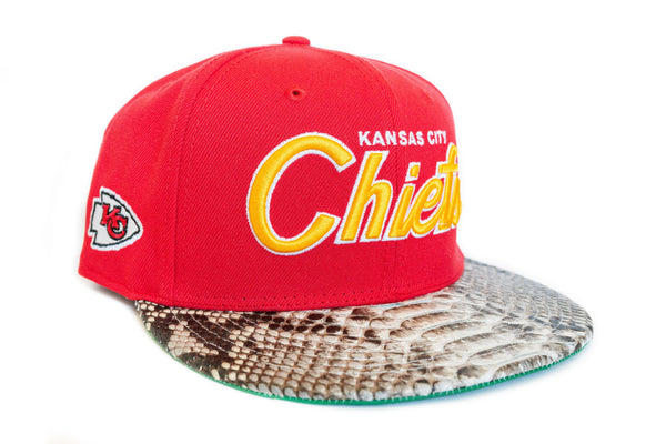 Custom New Era Kansas City Chiefs Basic Logo Strapbackh