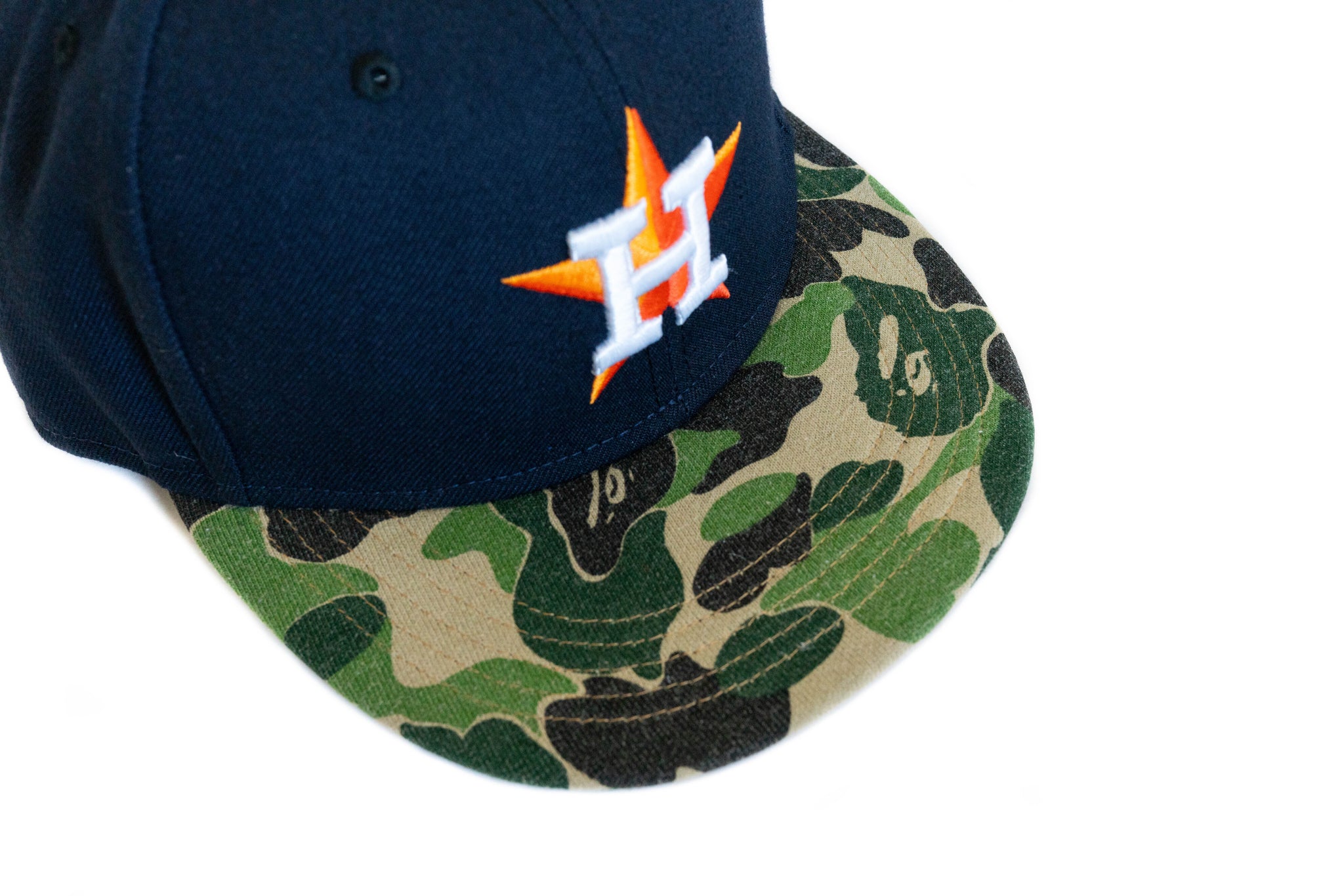 Custom BAPE x Houston Astros Fitted