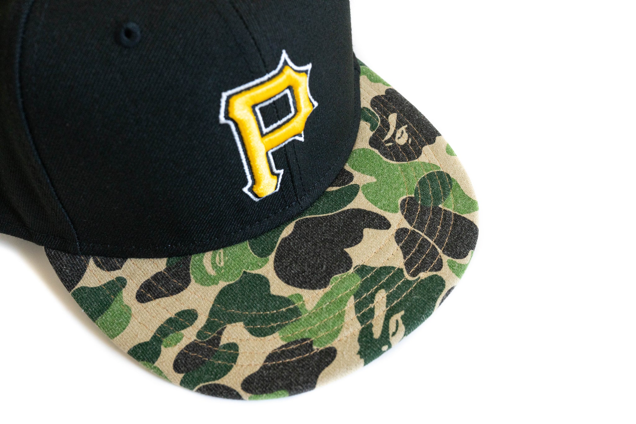 Custom BAPE x Pittsburgh Pirates Fitted
