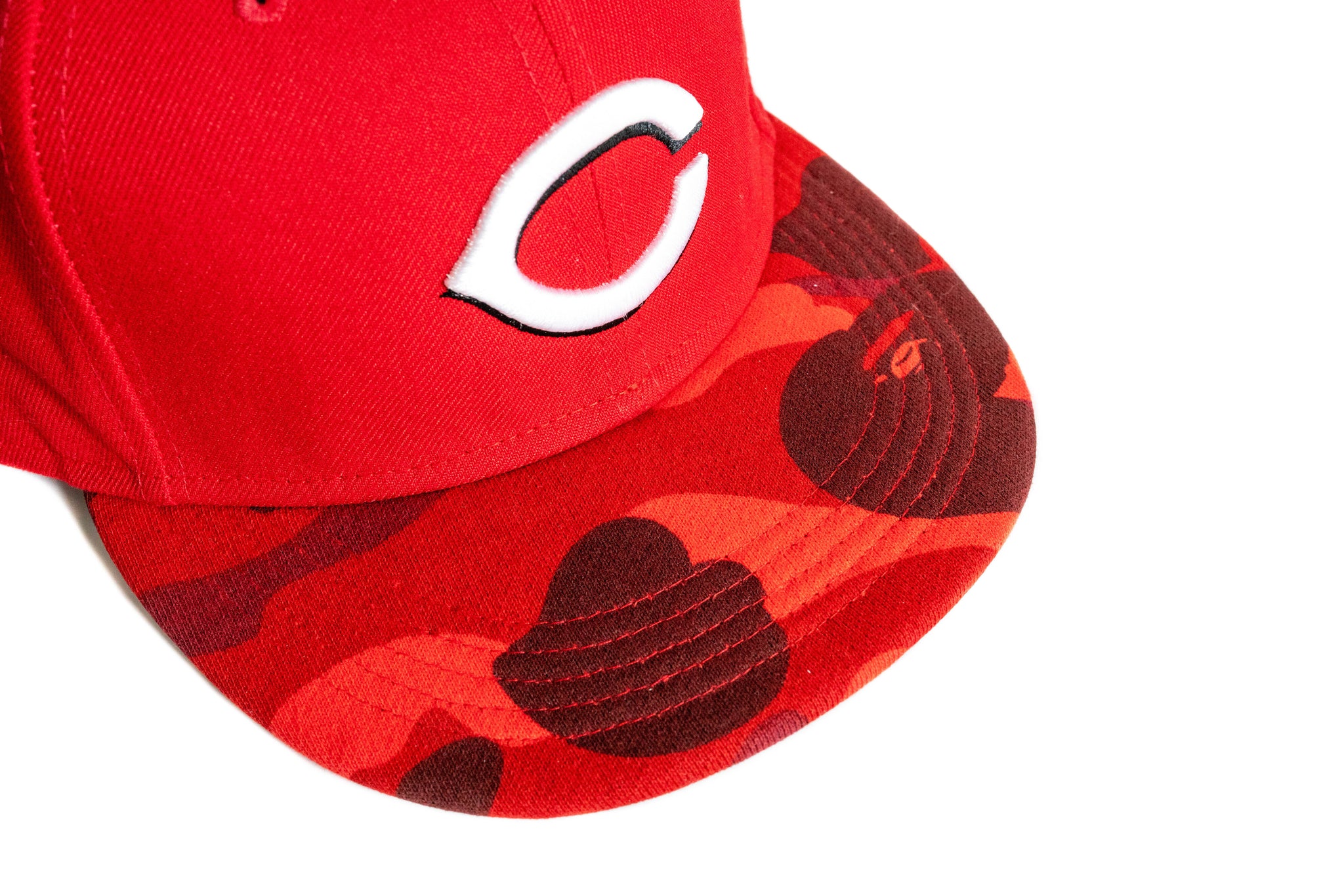 Custom BAPE x Cincinnati Reds Fitted