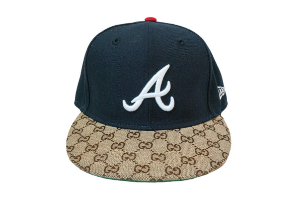 Custom New Era Atlanta Braves Gucci Hat