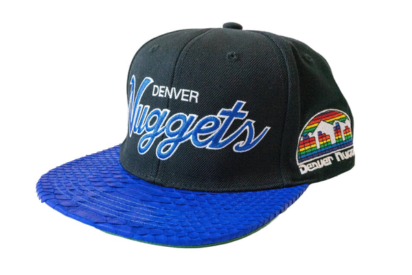 Custom Mitchell & Ness Denver Nuggets Script Strapback