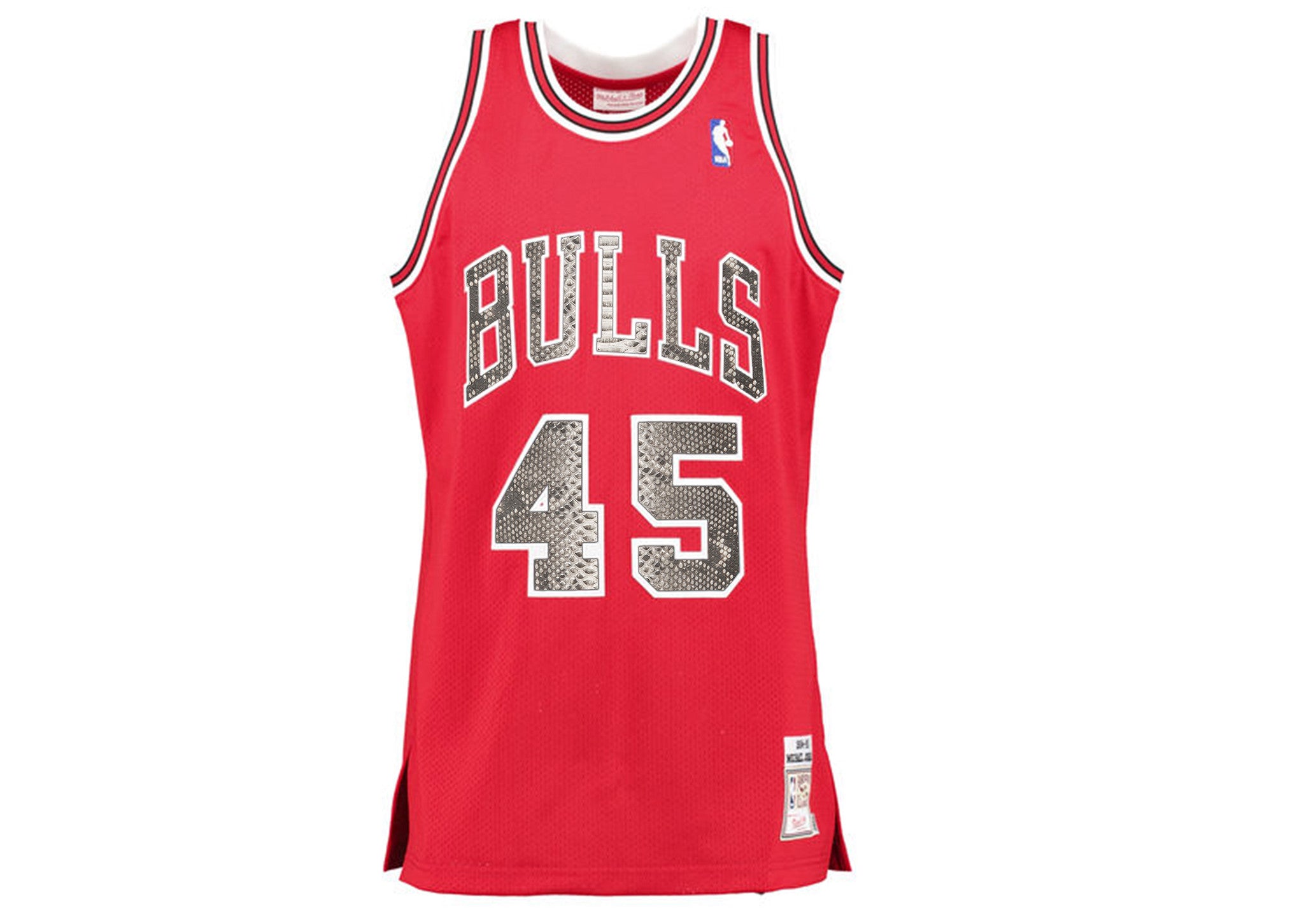 Custom Mitchell & Ness Michael Jordan 1994-1995 Homecoming Chicago Bulls Python Jersey