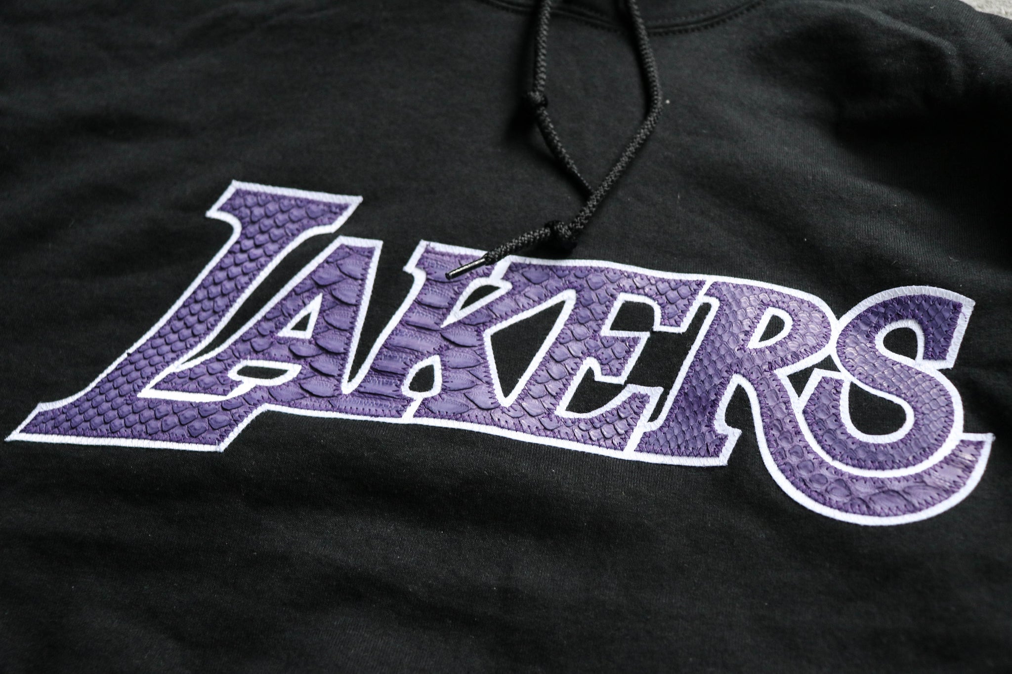 Custom Lebron James Los Angeles Lakers Python Hoodie