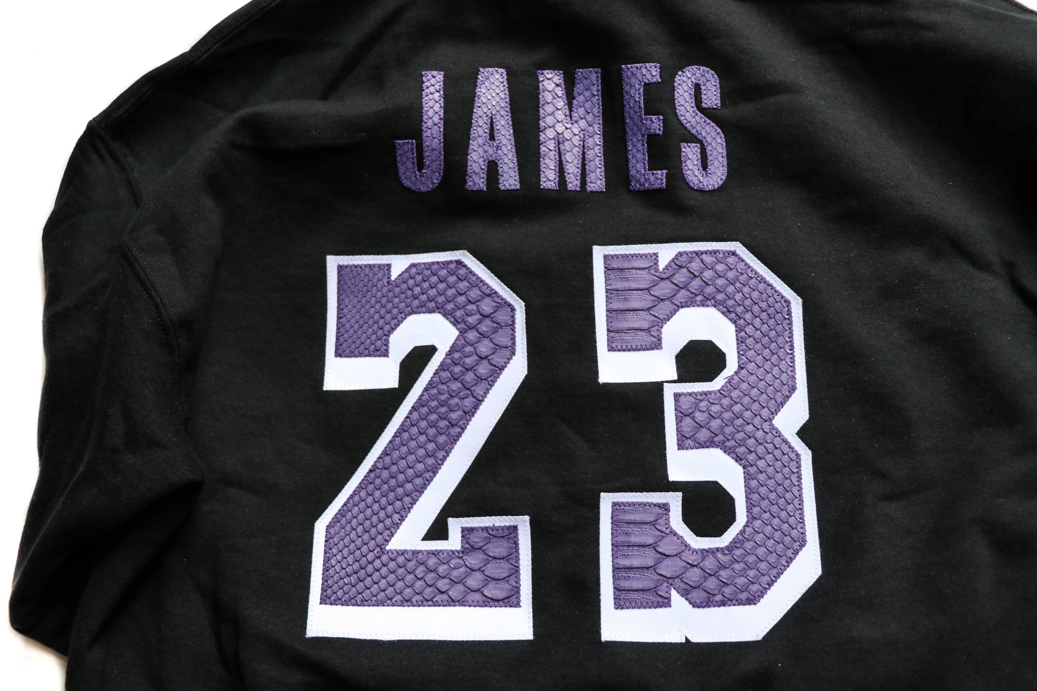 Custom Lebron James Los Angeles Lakers Python Hoodie