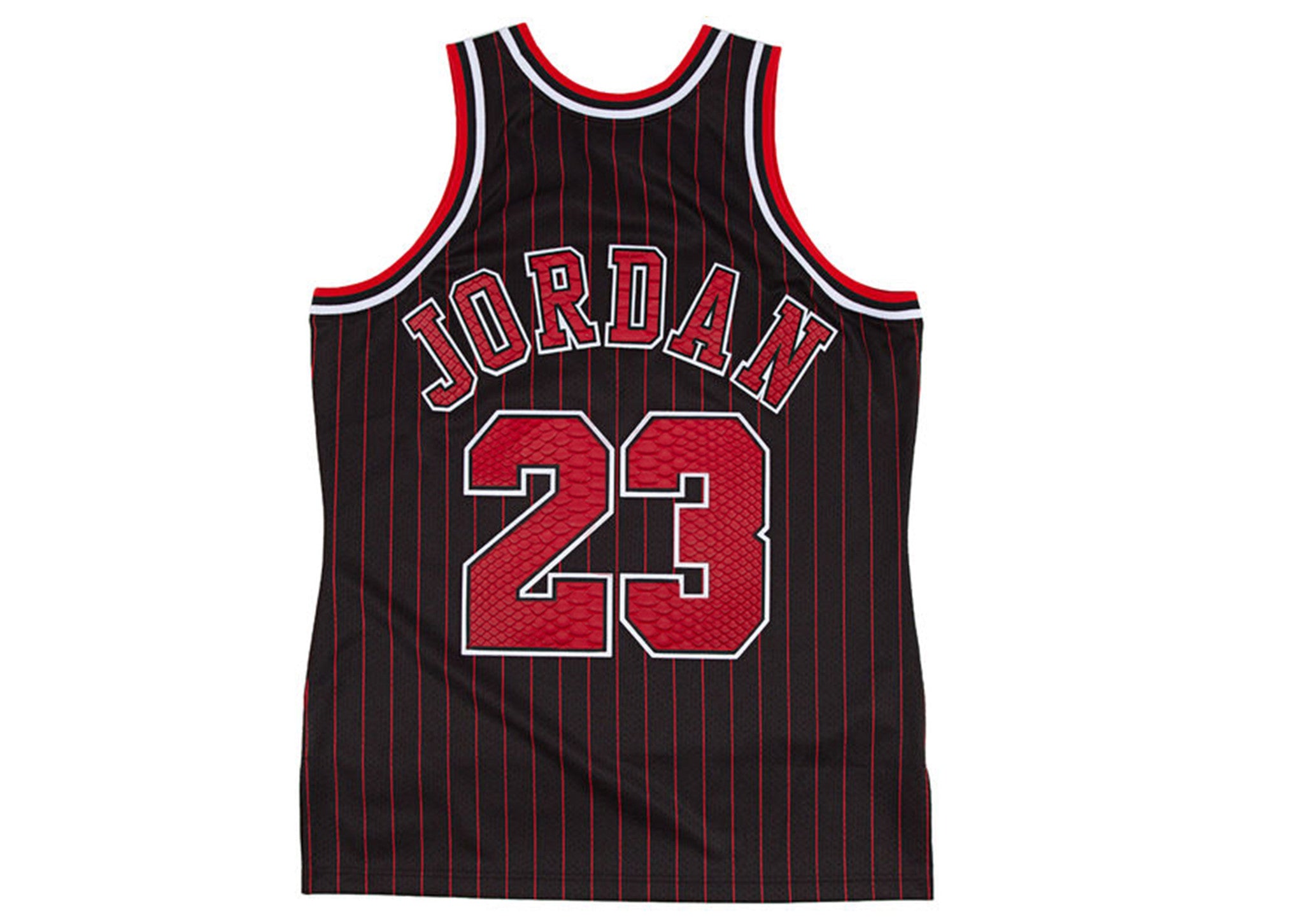 Custom Mitchell & Ness Michael Jordan 1995-1996 Chicago Bulls Python Jersey