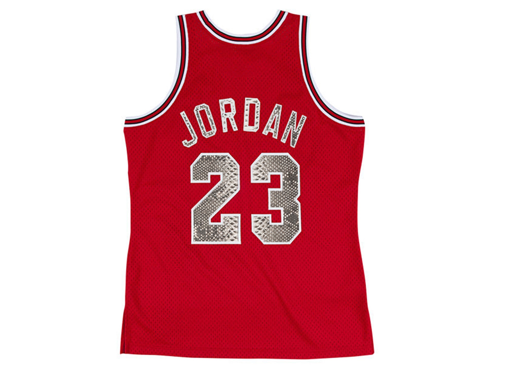 Mitchell & Ness Michael Jordan 1984-1985 Chicago Bulls Rookie Python Jersey