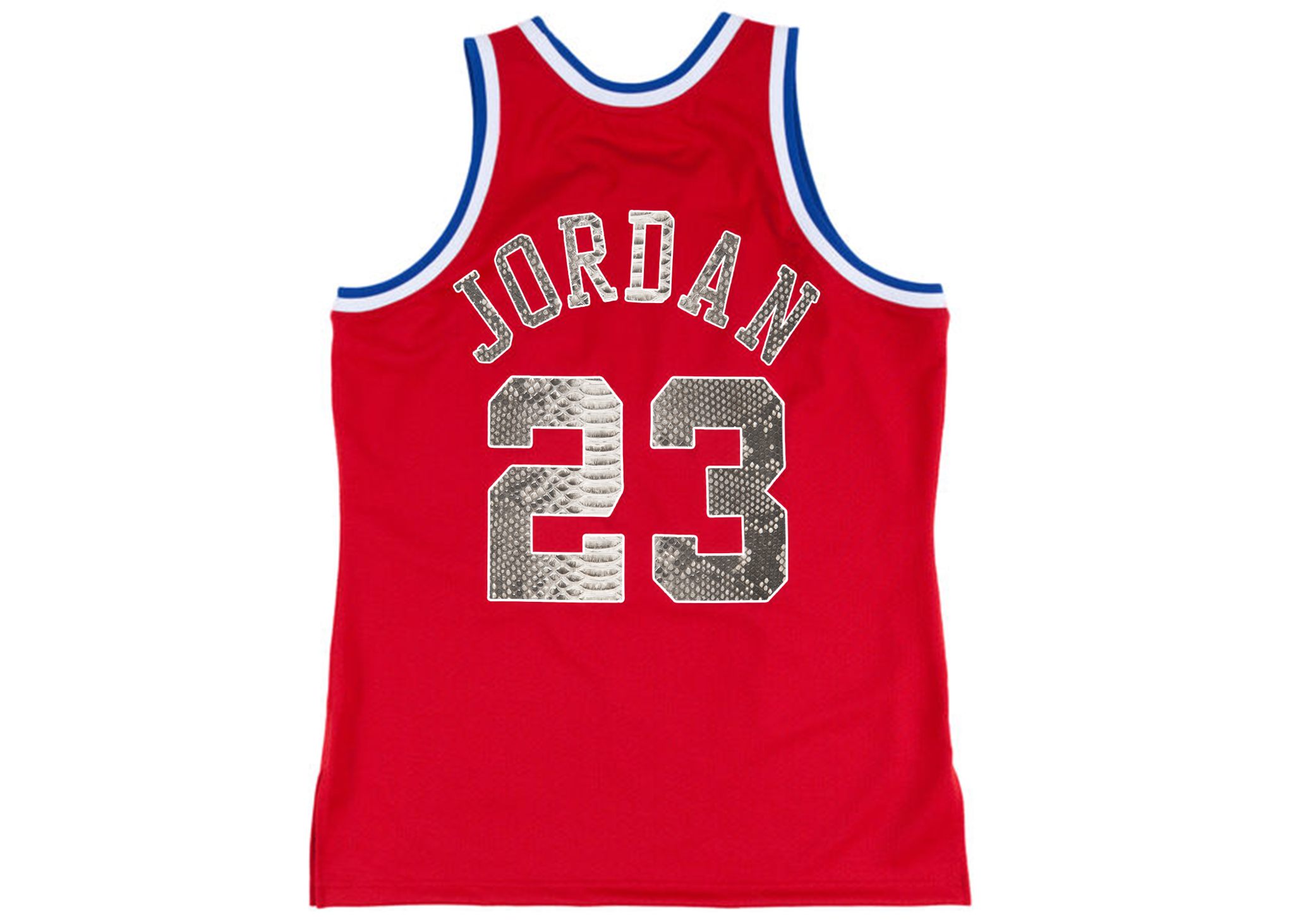 Custom Mitchell & Ness Michael Jordan 1988-1989 All Star Python Jersey