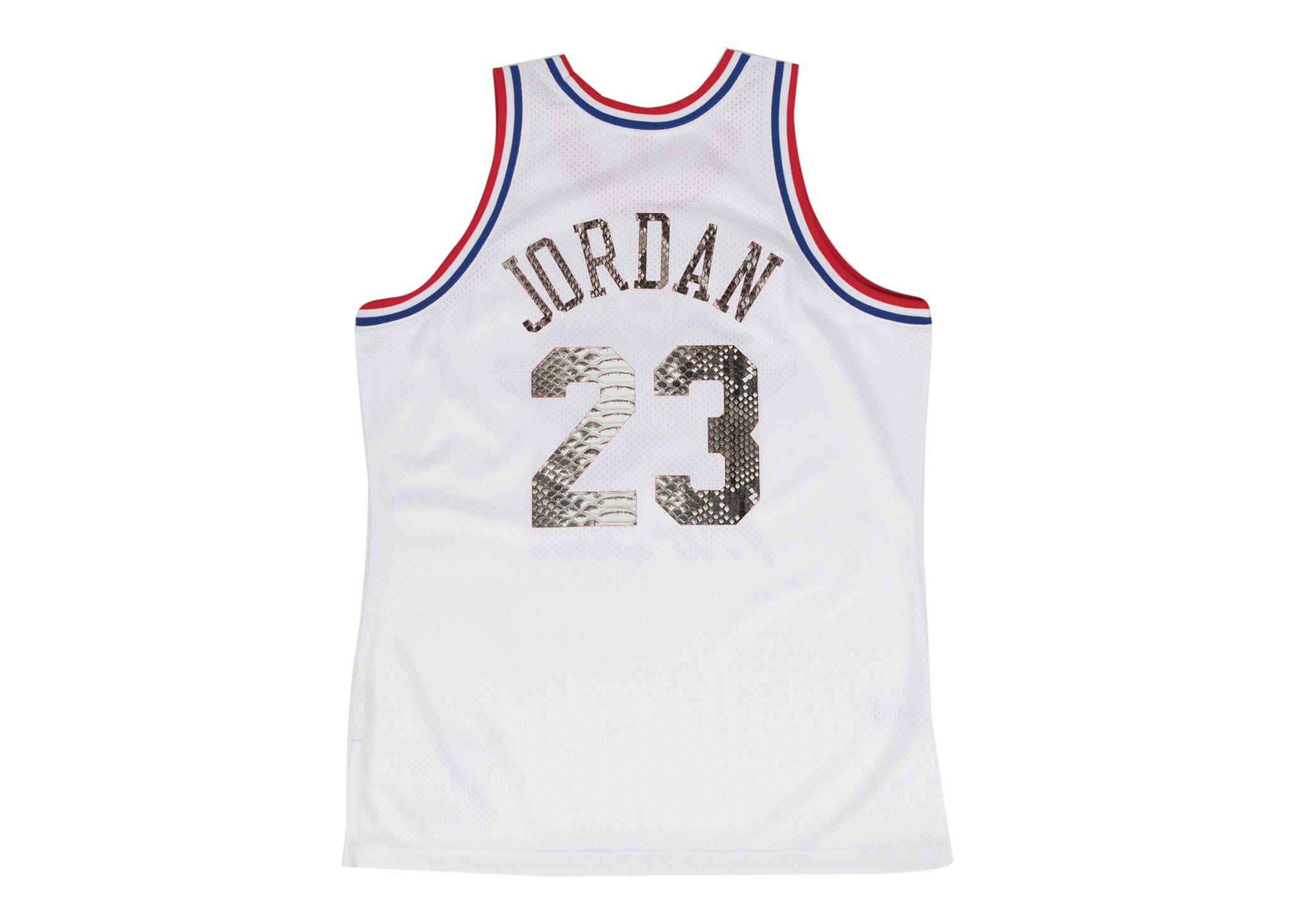 Custom Mitchell & Ness Michael Jordan 1991 NBA All-Star Python Jersey