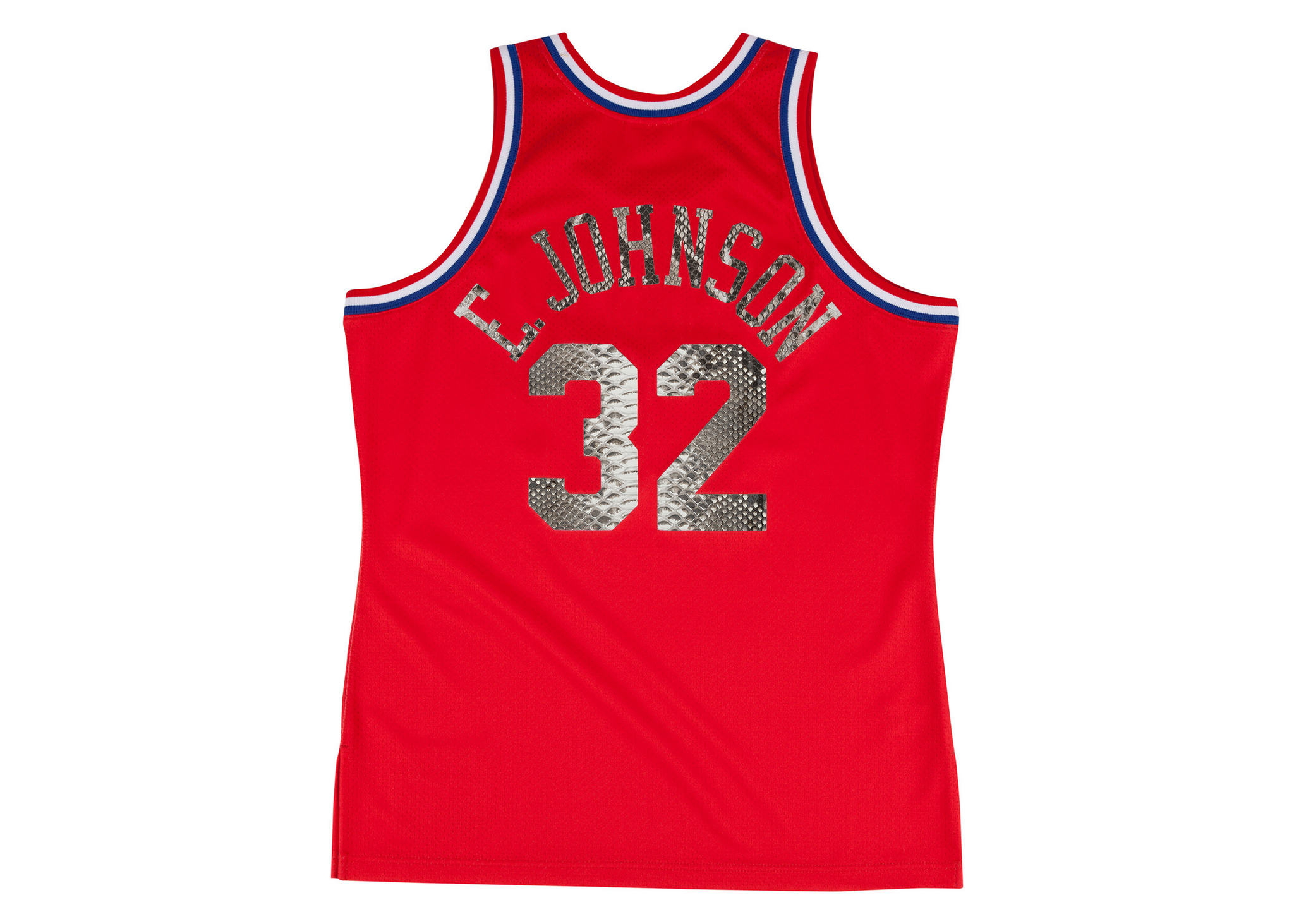 Custom Mitchell & Ness Magic Johnson 1991 NBA All Star Python Jersey