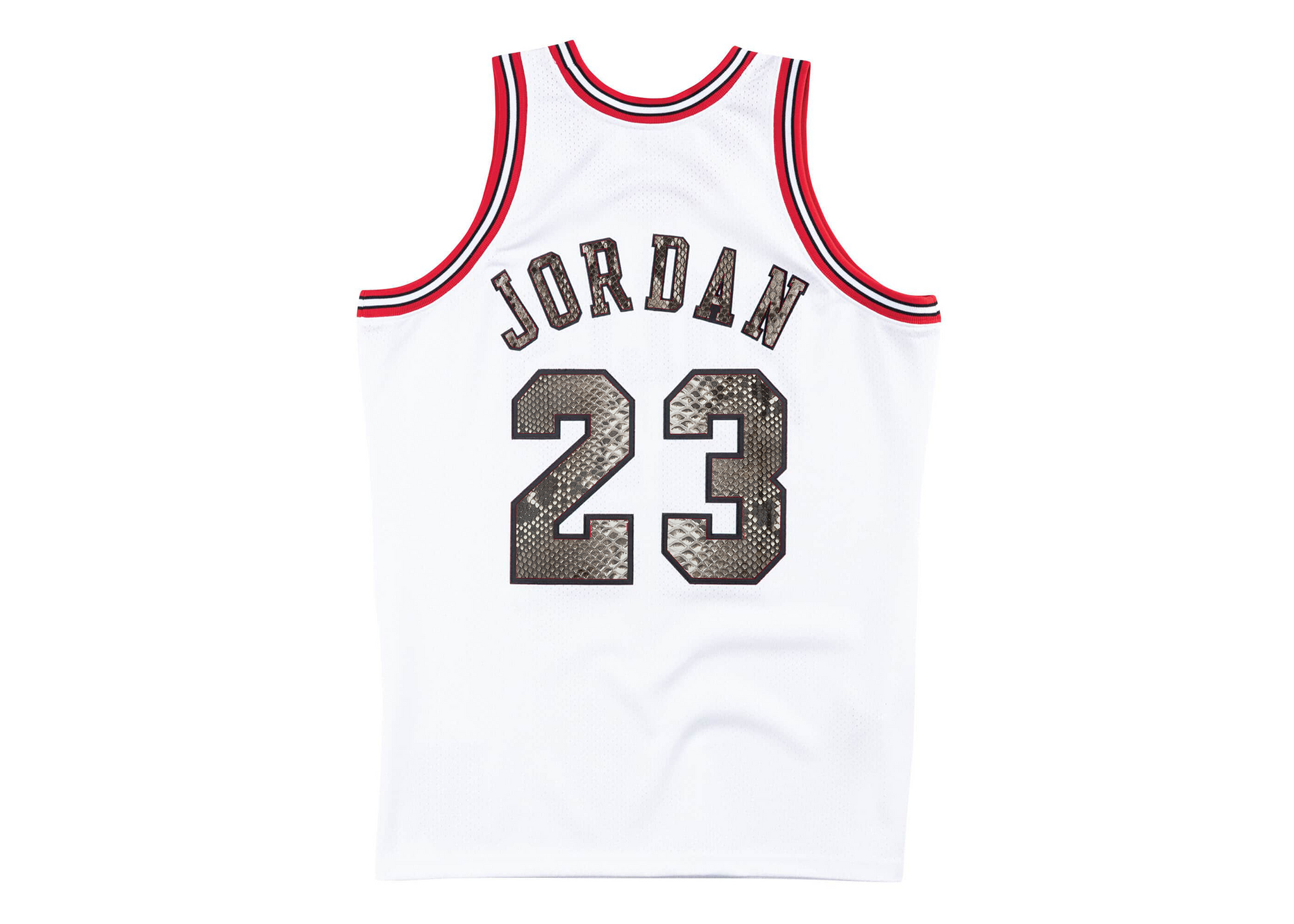 Custom Mitchell & Ness Michael Jordan 1995-1996 Chicago Bulls Python Jersey